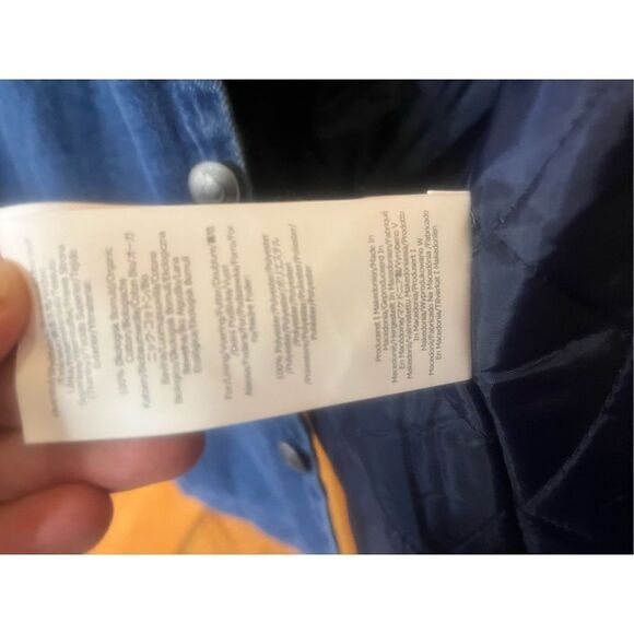 Won Hundred Blue Rex Winter Denim Jacket Men’s Size Med Nwt - Picture 9 of 10